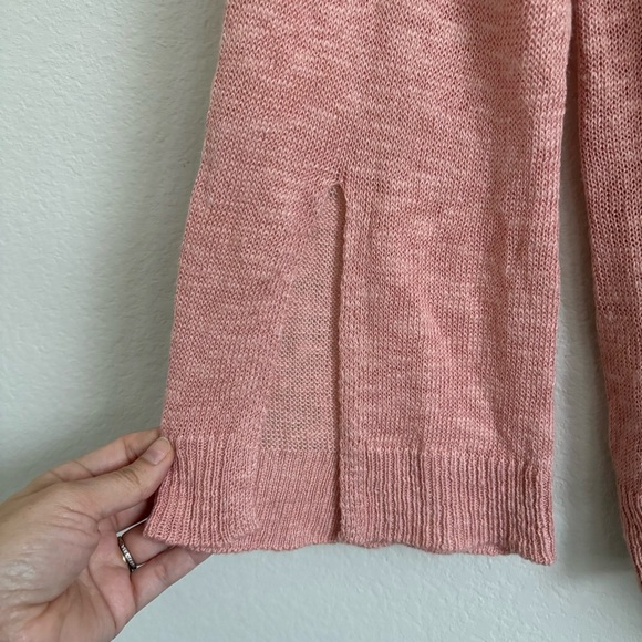 Michael Stars Pink Cold Shoulder Sweater - size Xs - Picture 4 of 7